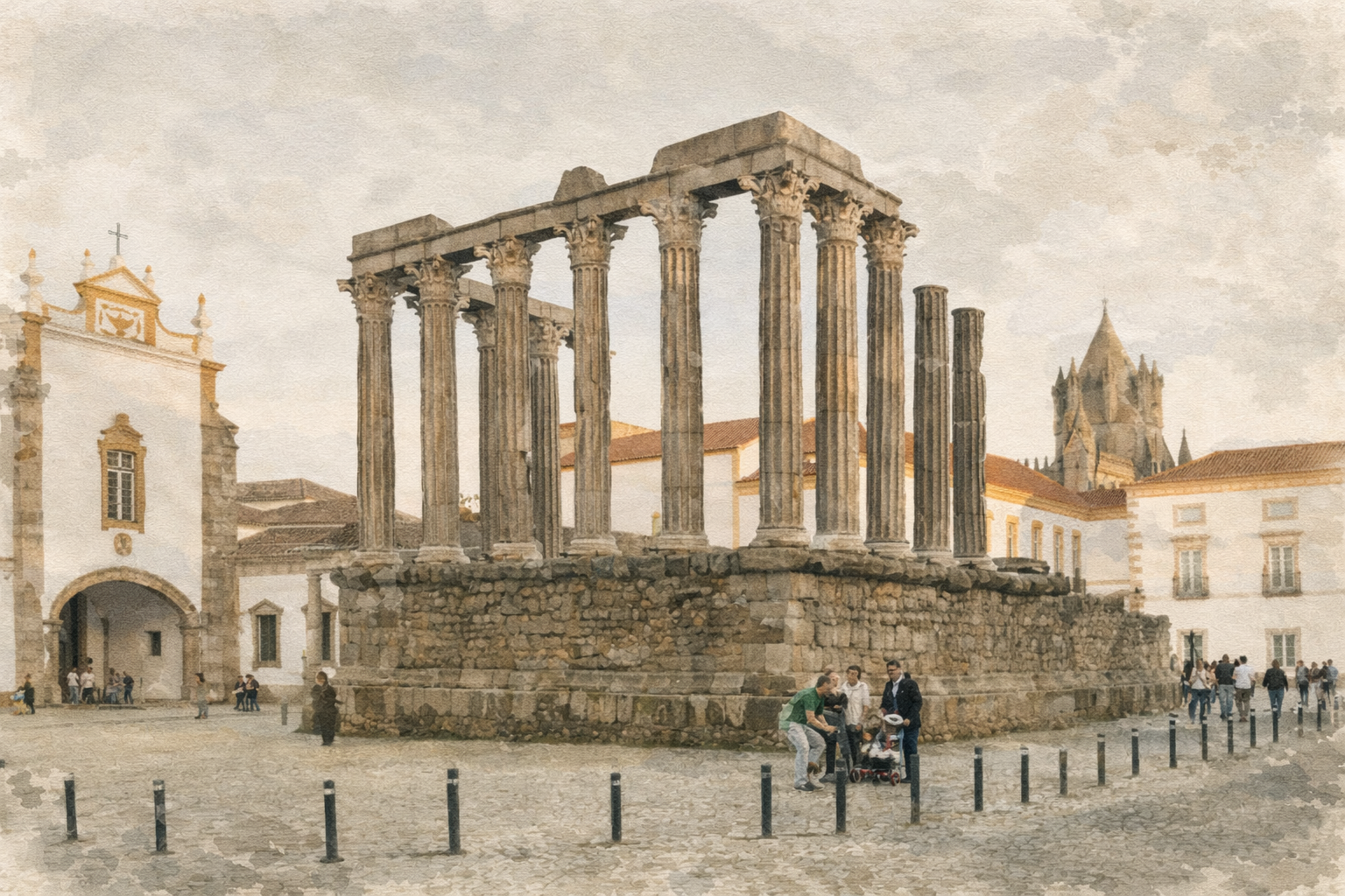 Templo Romano de Évora